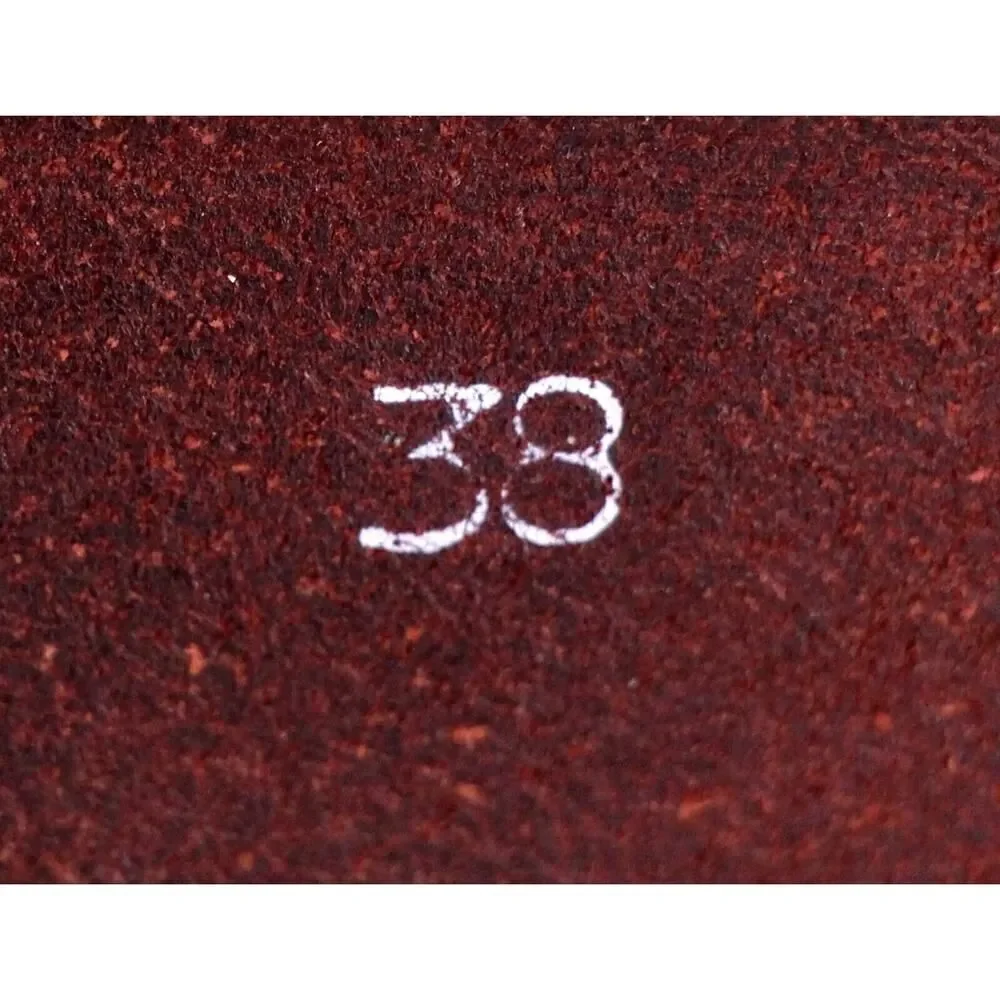 VTG DRUM DYED BROWN GENUINE LEATHER 1 1/4